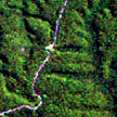 Close-up view of a landsat of the same area.