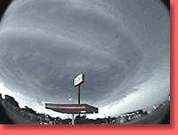 Thunderstorm supercell